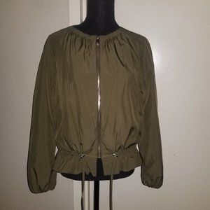 5 for $25! Zara Crew Neck Cinch Hip Jacket - S